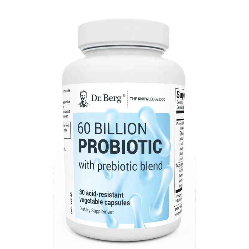 Probiotic 60 Billion - Dr. Berg 600 億 10 株プロバイオティクス