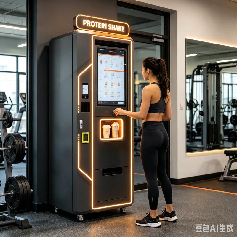 Nutrition Fitness Center - 自動プロテインシェイク販売機 カスタマイズ可能なインテリジェント飲料ソリューション フィットネスセンター向けスポーツニュートリションマシン