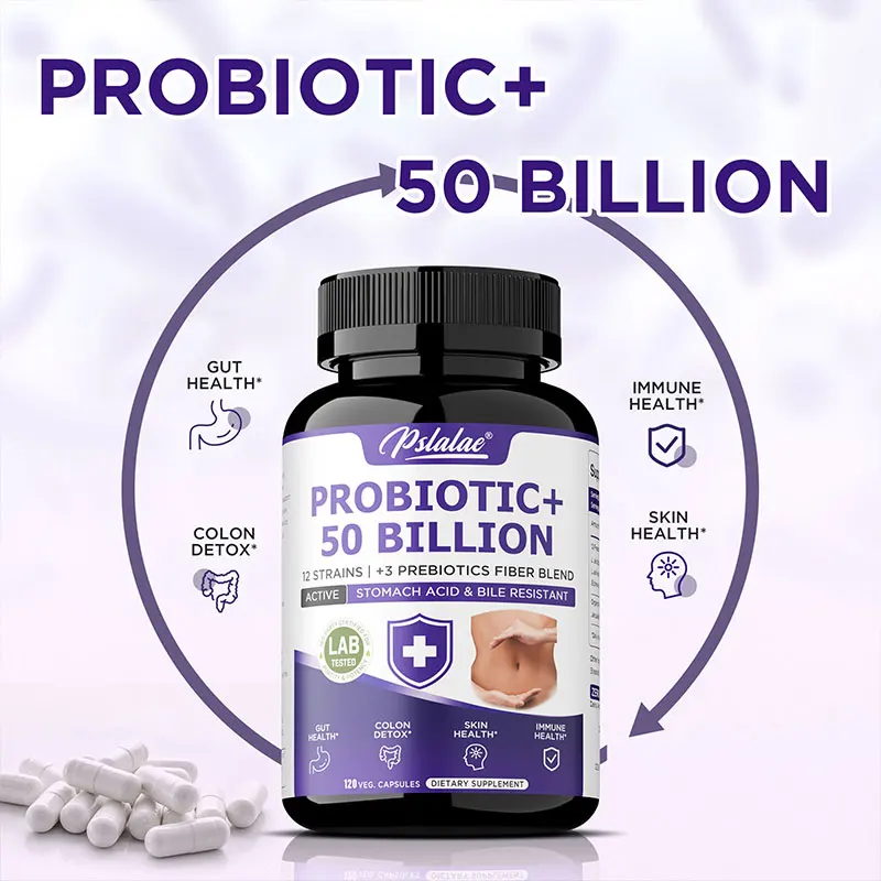 プロバイオティクス50億個 - 疲労軽減、腸内フローラのバラ - Probiotic 60 Billion のレビューと価格