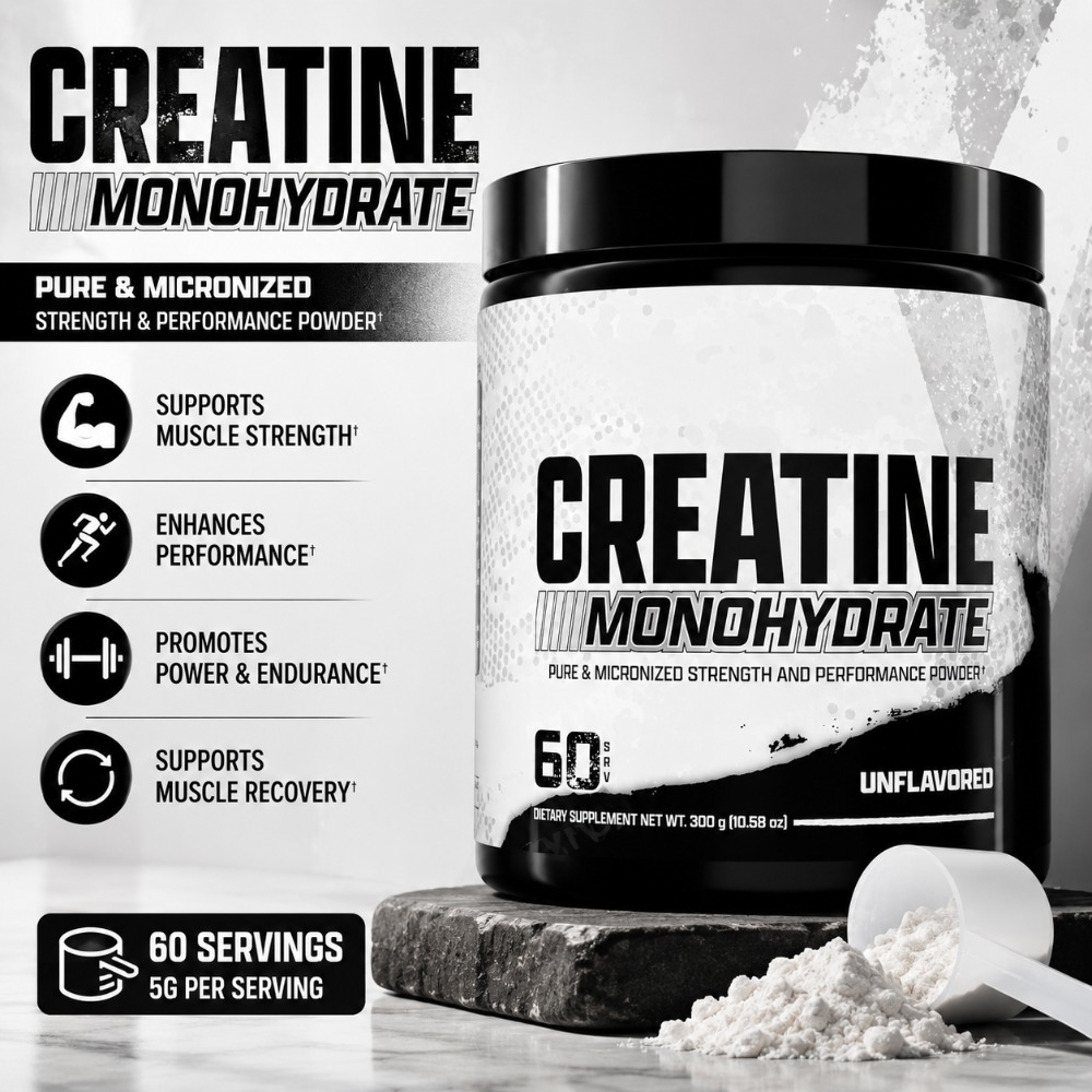 微粉化クレアチンモノハイドレートパウダー 300g 60回分 - Creatine Monohydrate Powder のレビューと価格