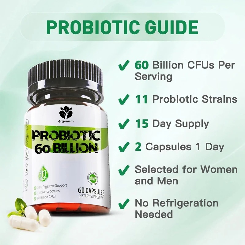 600億個のプロバイオティクス、11種類のプロバイオティクス - Probiotic 60 Billion のレビューと価格