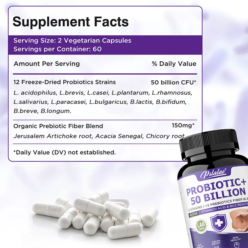 プロバイオティクス50億個 - 腸の正常な機能を維持し、免疫 - Probiotic 60 Billion のレビューと価格