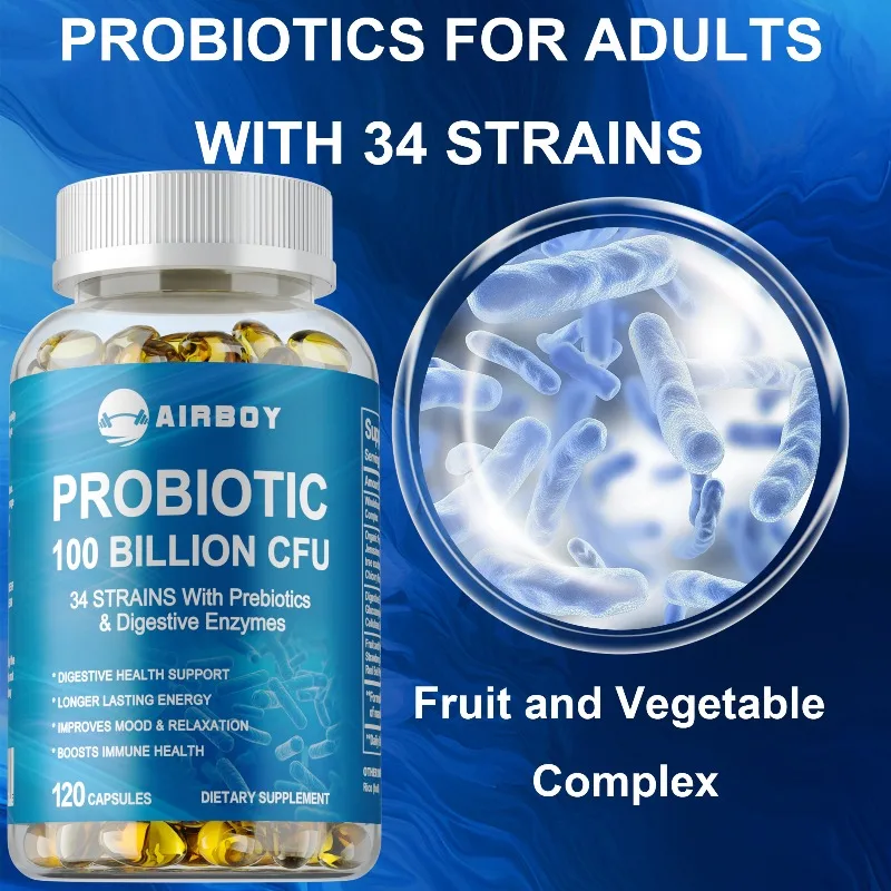 プロバイオティクス 1000億CFU - 腸内フローラのバラ - Probiotic 60 Billion のレビューと価格