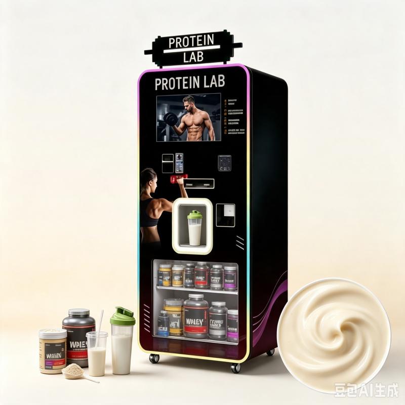 自動プロテインシェイク販売機　カスタマイズ可能なインテリジェ - Nutrition Fitness Center のレビューと価格