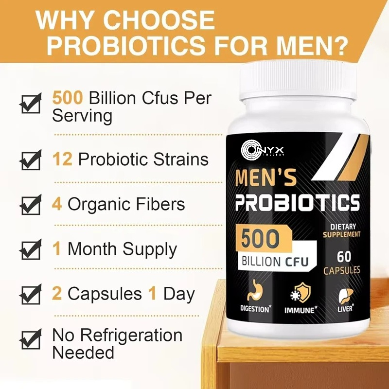 男性用プロバイオティクス、ターメリック、クランベリー、その他 - Probiotic 60 Billion のレビューと価格