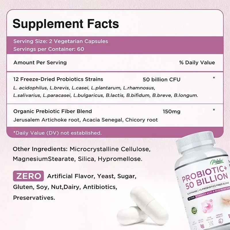 プロバイオティクス500億個 - 栄養吸収を促進、腸内環境と - Probiotic 60 Billion のレビューと価格