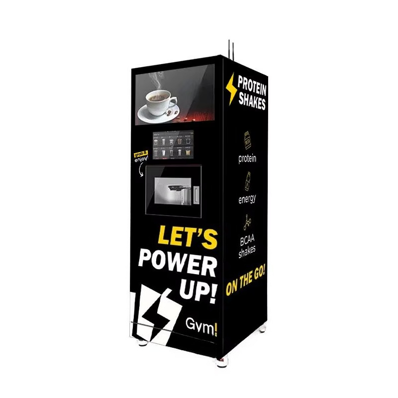 カスタマイズ可能な栄養ドリンク自動販売機、プロテインシェイク - Fitness With Nutrition のレビューと価格